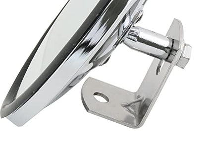 Grand General 33271 Stainless Steel 5” Convex Blind Spot Mirror with Center Mount