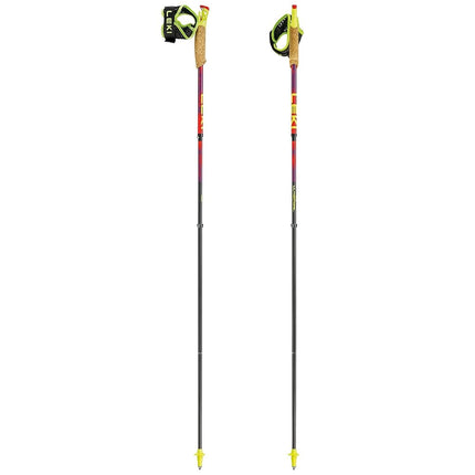 LEKI Ultratrail FX.One SL Trail Running Poles for Women & Men | Foldable Carbon | Ultra-Lightweight | Fixed Length