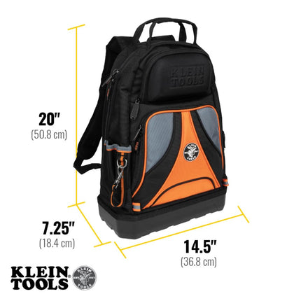 Klein Tools 80120 Backpack and Pliers Kit with Backpack, Long Nose Pliers, Diagonal Cut Pliers and Side Cut Pliers, 4-Piece