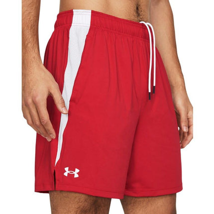 Under Armour Men's Threadborne Boundless Polo, Red-White, X-Large