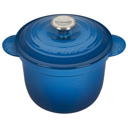 Le Creuset Enameled Cast Iron Rice Pot with Lid & Stoneware Insert, 2.25 qt., Marseille