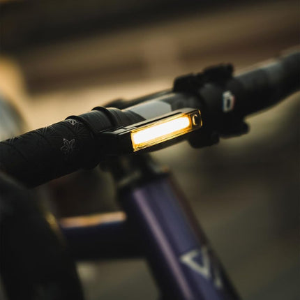 Knog Plus Bicycle Front and Rear Light Twinpack, Black