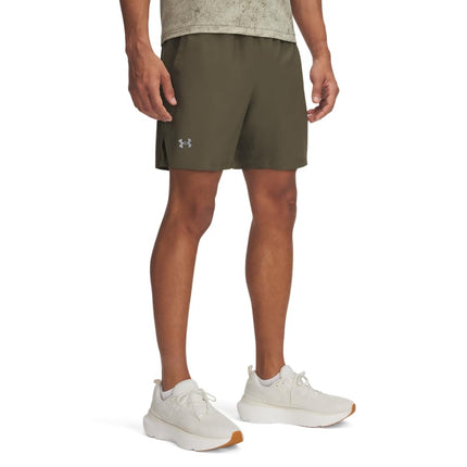 Under Armour Mens Launch 7'' Unlined Shorts Green 