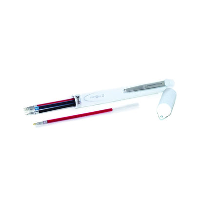 Pentel Refill Ink for EnerGel 3S & EnerGel 2S, Red Ink, 12 Pack (LRN5H-B)