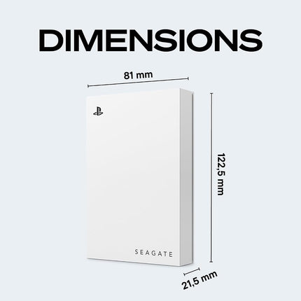 Seagate Game Drive for PS5 5TB External HDD - USB 3.0, Officially Licensed, Blue LED (STLV5000100)