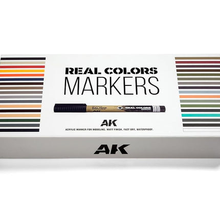 AK Interactive - Special Box 34 Real Colours Marke