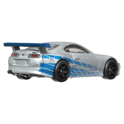 Hot Wheels Fast and Furious Supra Silver 1/5 HKD25, 1:64 Scale