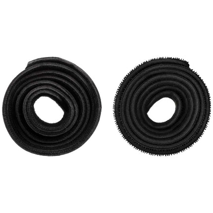 Klein Tools 450-320 Cable Management Sleeve, Cord Management for Home, Office or Job, 1-1/4-Inch Max Diameter, 3-Foot Length, Black, 2-Pack