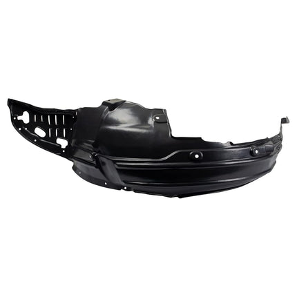 TRQ Front Left Inner Fender Liner Black Drivers Si