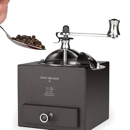 Peugeot 25601 Olivier Roellinger 5.25 Inch Pepper Mill, Chocolate
