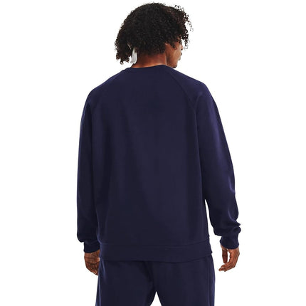 Under Armour Men's UA Rival Fleece Crew Shirt Midnight Navy