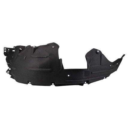 TRQ Front Left Inner Fender Liner Black Drivers Si