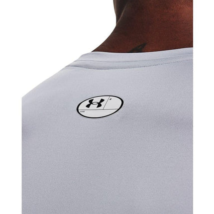 Under Armour Men's Armour HeatGear Compression Long-Sleeve T-Shirt, Mod Gray (011)/Black, 3X-Large
