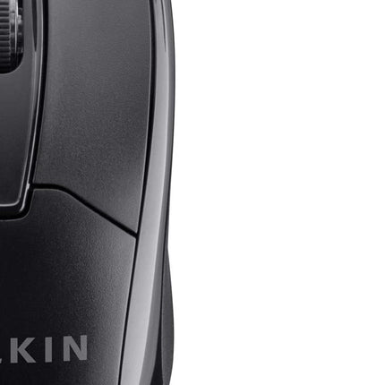 Ratón óptico Belkin de 3 botones con cable USB y cable de 1,5 m, compatible con PC, Mac, ordenadores de sobremesa y portátiles