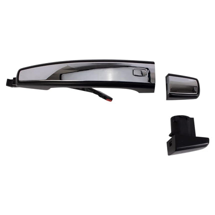 TRQ Rear Exterior Door Handle Compatible with 2017