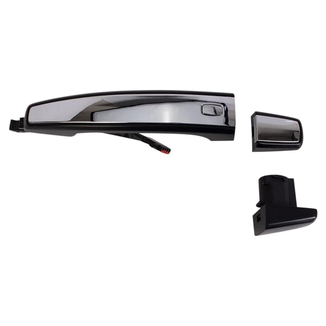 TRQ Rear Exterior Door Handle Compatible with 2017