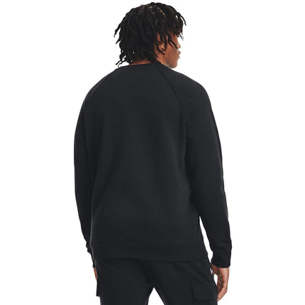 Under Armour Men's UA Rival Fleece Crew Shirt Black