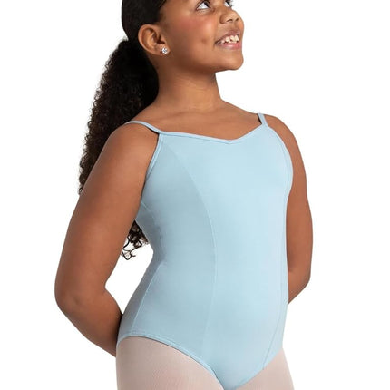 Capezio Girls' Classics Princess Camisole Leotard - Blue - M