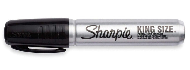 Sharpie 15001 Box of 12 Sharpie King Size Chisel Tip Permanent Markers