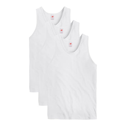 Hanes Men's Essentials Top Pack, Midweight Cotton 