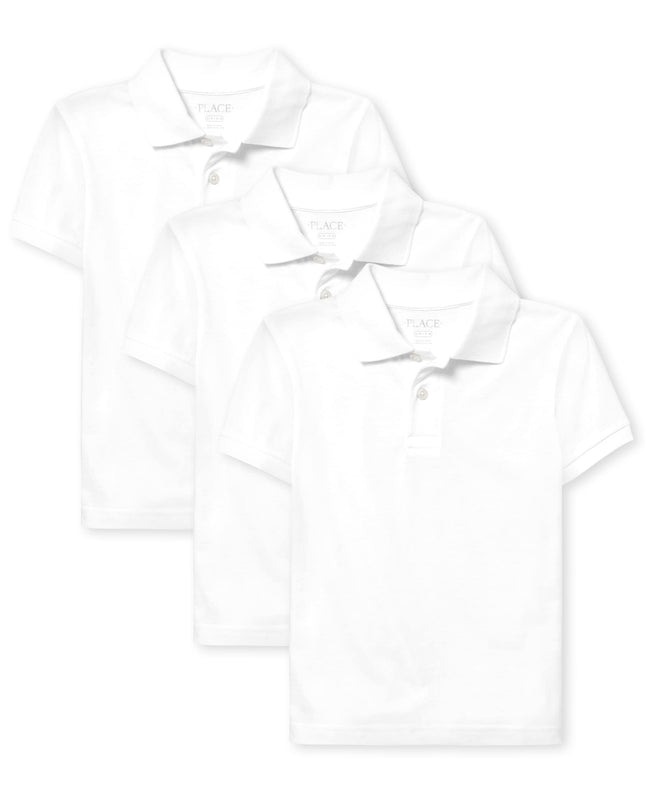 The Children's Place Boys Uniform Soft Jersey Shor