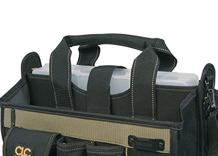 Custom LeatherCraft 1529 16-Pocket, 16-Inch Center Tray Tool Bag