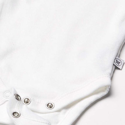 HonestBaby Organic Cotton Short Sleeve Onesies Bodysuits Multi Pack, 3-Pack Tie Dye Blues, Newborn, Tie Dye Blues, Newborn