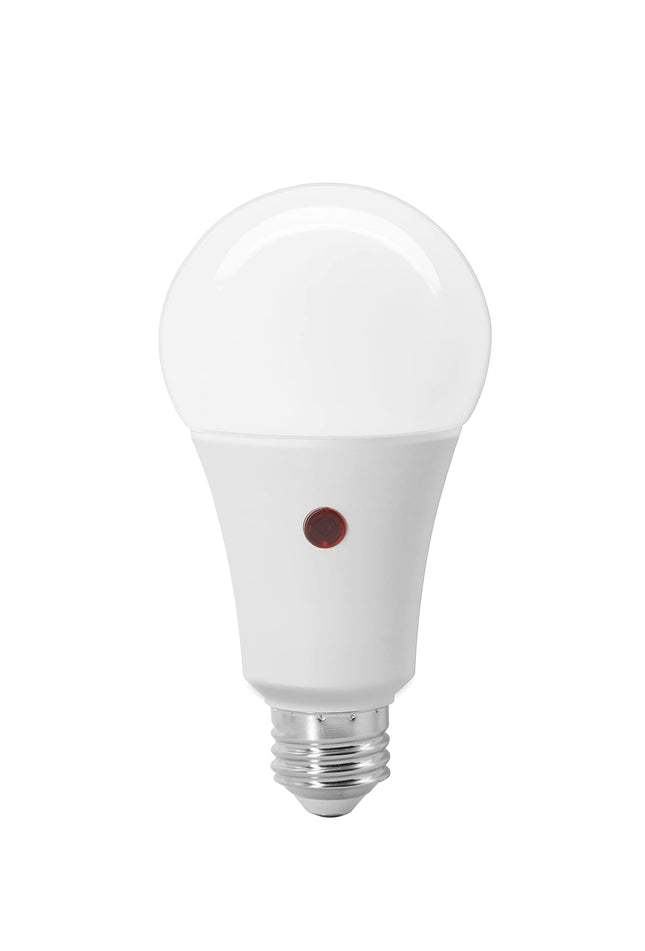Sylvania Dusk to Dawn A21 LED Light Bulb with Auto On/Off Light Sensor, 100W=13W, 1500 Lumens, 5000K, Daylight - 1 Pack (41291)