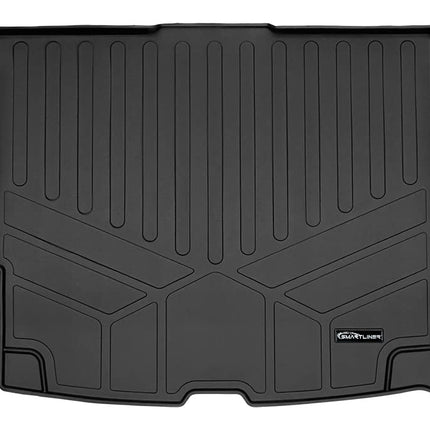 SMARTLINER All Weather Custom Fit Black Cargo Liner Mat Compatible with 2018-2023 Volvo XC60