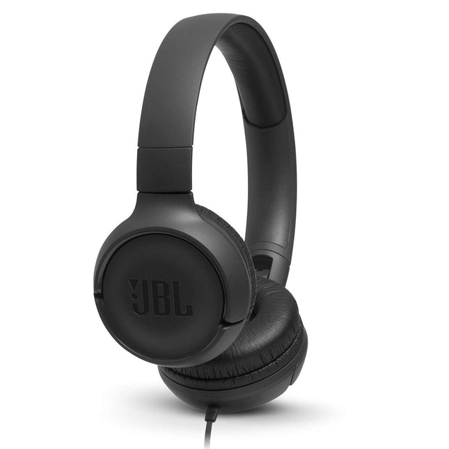 JBL Tune 500 - Wired on-ear headphones, Pure Bass 