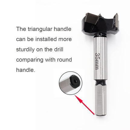 STORMCUBE (35mm) - Forstner Drill Bits 35mm Tungsten Carbide Wood Hole Saw Auger Opener Woodworking Drilling Tool Wood Cutter