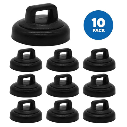 Mag Daddy Magnetic Cable Tie Mount - Small (10, Black)