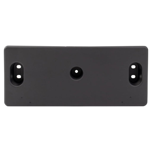 TRQ Front License Plate Bracket Black Compatible w