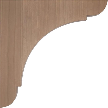 Ekena BKTW01X10X10OLCH 1 3/4-Inch Width x 10-Inch Depth x 10-Inch Height Large Olympic Wood Bracket - Cherry