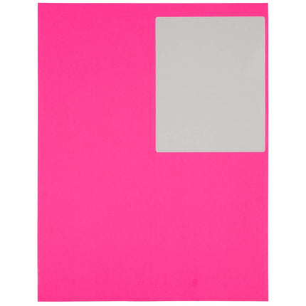 JAM PAPER Shipping Labels - Quarter Page - 101.6 x 127 mm (4" x 5") - Neon Pink - 120/Pack
