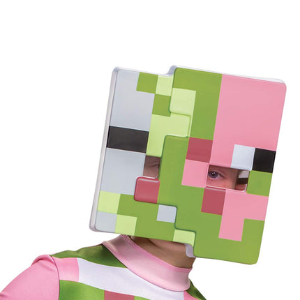 Disfraz de Halloween de Zombie Pigman de Minecraft para niños (Talla Grande 10/12)