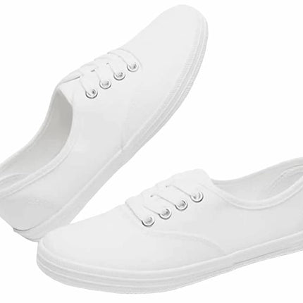 Shoes 18 Womens Canvas Shoes Lace up Sneakers 18 C