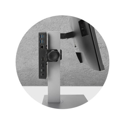 Kensington Dock Mounting Bracket - Bracket for Desk or Monitor Arm to Mount Compatible Kensington Dock including SD4700P, SD4800P, SD2400T and SD3650 (K34050WW) ,Black