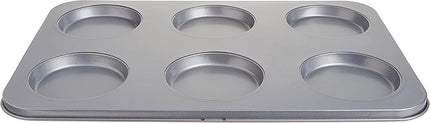 Cuisinart AMB-6MTP Chef's Classic Nonstick 6-Cup Muffin-Top Pan, Silver