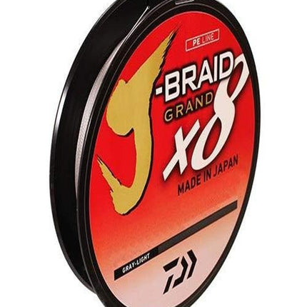 Daiwa J-BRAID GRAND 8X 300YDS FILLER SPOOL GRAY LI