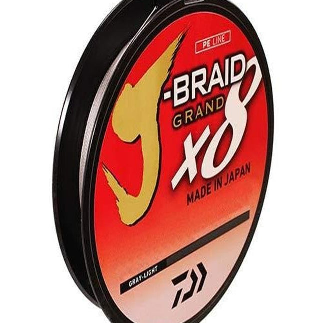 Daiwa J-BRAID GRAND 8X 300YDS FILLER SPOOL GRAY LI