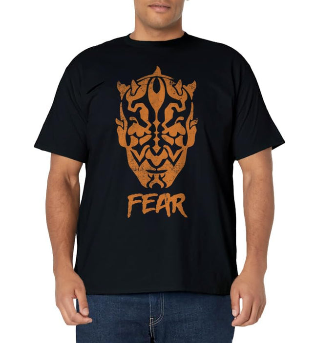 T-shirt Star Wars Dark Maul Peur Halloween