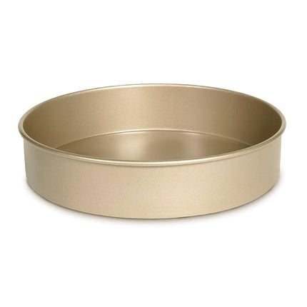 Glad Round Baking Pan Nonstick-Heavy Duty Metal Ba
