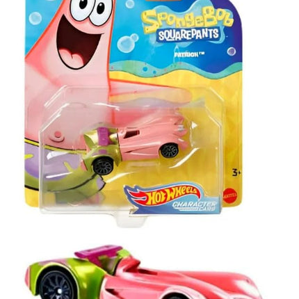 Underwater Wheels Spongebob Character Squarepants 6-Pack Car Bundle + Spongebob Yellow Bubble Van / Patrick Star / Squidward / Mr. Krabs / Plankton / Sandy Cheeks Racer Die-Cast 6 Items Bundle