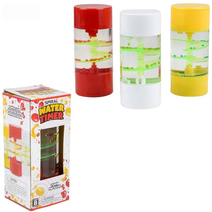 Rhode Island Novelty Spiral Timer - Liquid Motion Toy - Assorted Colours