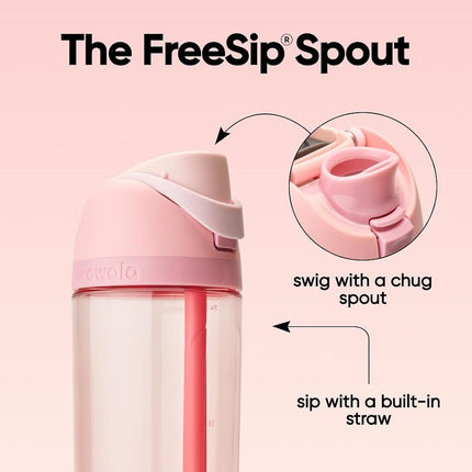 Owala FreeSip Tritan Water Bottle 25 oz Rose Quartz