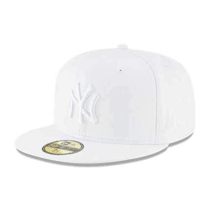 New Era New York Yankees Primary Logo Basic 59FIFTY Fitted Cap White 7 3/4