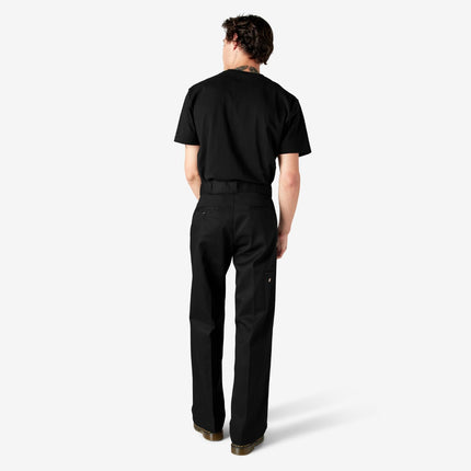 Dickies Men's Loose Fit Double Knee Work Pants, Black, 36W x 34L
