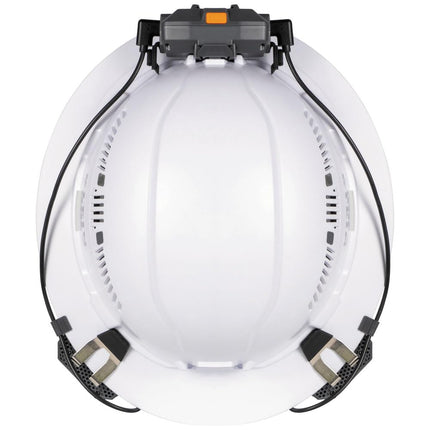 Klein Tools 80173 Safety Helmet Set, Type-2 Class E Non-Vented Safety Helmet, Rechargeable Portable Cooling Turbo Fan with Lithium-ion Battery, 3-Piece