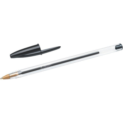 BiC Cristal Original Ballpoint Pens, Assorted Colours, Pack of 4